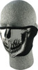 Zan #WNFM002HG - Half Face Mask Glow-In-The-Dark Skull