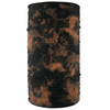 Zan #TF774 - Motley Tube Fleece Lined Black & Brown Tie Dye