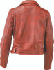 Kuryakyn #094393 - Leather By River Road Arabian Spice Leather Jacket Red Womens - Small