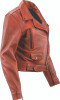 Kuryakyn #094393 - Leather By River Road Arabian Spice Leather Jacket Red Womens - Small
