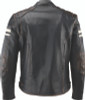 Kuryakyn #094382 - Leather By River Road Hoodlum Vintage Leather Jacket Black - Small