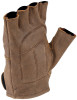 Kuryakyn #094461 - Leather By River Road Buster Vintage Shorty Gloves Black - Medium