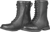 Speed and Strength Fast Times Leather Boots Black Womens Size - 6 - #880475