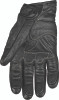Speed and Strength Rust and Redemption Leather Gloves Black - Small - #878616