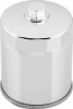 Twin Power Evo Chrome Oil Filter With Nut Replaces H-D3796-77A 63805-80A 63806-83