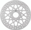 Twin Power 08-13 FLH FLT 08-16 FLHR 06-17 Dyna Front 11.8 Solid Rotor Mesh Stainless