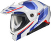 Scorpion Exo;Exo-At960 Modular Helmet Monk White/Blue Sm Scorpion Exo;Exo-At960 Modular Helmet Monk White/Blue Sm