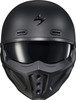 Scorpion Exo;Covert X Open-Face Helmet Matte Black 2x