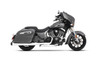 Rinehart Racing 500-0562 - 4" DBX40 Slip-On Exhaust For Indian - 2014-Later / Chrome with Black End Caps
