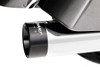 Rinehart Racing 500-0563 - 4" DBX40 Slip-On Exhaust For Indian - 2014-Later / Black with Black End Caps