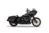 Rinehart Racing 500-1103 - 4.5" HP45 Slip-On Muffler For Harley Touring - Midnight