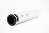Rinehart Racing 500-1110 - 4.5" HP45XL Slip-On Muffler For Harley Touring - Chrome with Black End Caps