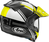 Arai Helmets #0140-0327 - XD-5 Helmet - Cosmic - Fluorescent Yellow - Small
