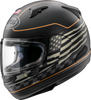 Arai Helmets #0101-15956 - Signet-X Helmet - US Flag - Black Frost - Large