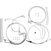 Magnum Shielding #3871218 - Sterling Chromite II® Designer Handlebar Installation Kit - 8" - '21-'23 FLTR