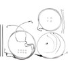 Magnum Shielding #3871215 - Sterling Chromite II® Designer Handlebar Installation Kit - 10" - '21-'23 FLTR