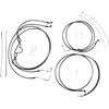 Magnum Shielding #487928 - Black Pearl™ Designer Handlebar Installation Kit - 8" - '17-'20 FLHR