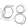 Magnum Shielding #487875 - Black Pearl™ Designer Handlebar Installation Kit - 10" - '17-'20 FLTR