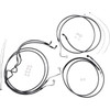 Magnum Shielding #787876 - KARBONFIBR Designer Handlebar Installation Kit - 6" - '17-'20 FLTR