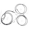 Magnum Shielding #787875 - KARBONFIBR Designer Handlebar Installation Kit - 10" - '17-'20 FLTR