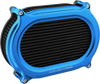 Arlen Ness #600-199 Stage 2 Oval Air Cleaner Kit - Blue