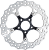 Arlen Ness #300-108 Spider Rotor - 12-19/32" - Black - Front