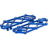 Arlen Ness #410-055 - Diamond Floorboards - Driver - Blue