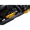 Arlen Ness #410-061 - Diamond Floorboards - Passenger - Gold