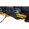 Arlen Ness #410-061 - Diamond Floorboards - Passenger - Gold