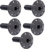 Arlen Ness #300-921 Bolt Kit - Holeshot/Front/Floating/Brake Rotor - Spoke Mount - Black - 5 Pack