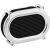 Arlen Ness #600-170 - Stage 2 Oval Air Cleaner Kit - Chrome