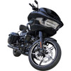 Arlen Ness #91-654 - Wheel with Hub/Adapter - Factory 24 - Front - Black/Contrast Cut - 21x3.5