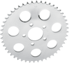 Rear Sprocket - Chrome - Dished -  49-Tooth