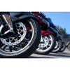 Michelin #18806 - Tire - Road W GT - Front - 130/70R18 - 63H