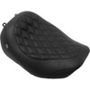Mustang #88503 - Wide Tripper™ Seat - Solo - Black Stitching - FLT/FLH '23-'25