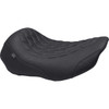 Mustang #88503GM - Wide Tripper™ Seat - Solo - Gun Metal Stitching - FLT/FLH '23-'25