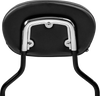 Saddlemen Sissy Bar Pad Bracket - Chrome