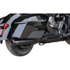 S&S Cycle #550-1131 - 2-into-1 Qualifier Exhaust System - Guardian Black - Race Only - Indian with PowerPlus