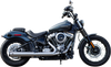 S&S Cycle #550-1160 - Grand National Slip-On Muffler - 50 State - 4" Chrome - M8 Softail
