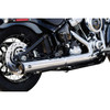 S&S Cycle #550-1160 - Grand National Slip-On Muffler - 50 State - 4" Chrome - M8 Softail