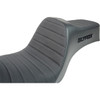 Slyfox #4694A-slyfox - High Noon Seat - Vinyl - Classic Stitch - Black Logo - Dyna '06-'17