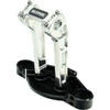 Slyfox #SF-1002-08-R - Handlebar Riser Kit - Pullback - 1" Clamping - 8" Rise - Raw