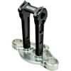 Slyfox #SF-1003-08-B - Handlebar Riser Kit - Straight - 1-1/8" Clamping - 8" Rise - Black
