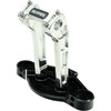 Slyfox #SF-1004-08-R - Handlebar Riser Kit - Pullback - 1-1/8" Clamping - 8" Rise - Raw