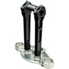 Slyfox #SF-1003-10-B - Handlebar Riser Kit - Straight - 1-1/8" Clamping - 10" Rise - Black