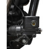Thrashin Supply CO. #TSC-3177-4 - Brake Reservoir Cap - Rear - Black - Twice Cut - '18+ Softail