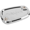 Thrashin Supply CO. #TSC-3177-3 - Brake Reservoir Cap - Rear - Chrome - '18+ Softail