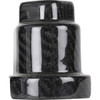 Thrashin Supply CO. #TSC-3033-0 - Cover Steering Lock - Gloss Weave Carbon Fiber