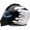 Z1R - Solaris 2.0 Modular Helmet - Flame - Black/White - XS