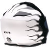 Z1R - Solaris 2.0 Modular Helmet - Flame - Black/White - 2XL